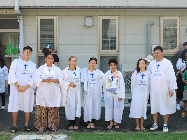 Batismos Agosto 2024 Na segunda-feira, 12 de agosto, foi realizado o batismo de 6 irmãos, tanto da “Igreja de Shinshiro” como da “Igreja de...